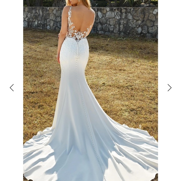 Eddy K Wedding Dress “Katie” - Picture 2 of 4